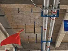 巢湖管廊支架的安装方法