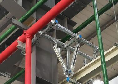 巢湖该抗震支架的整体式支吊架结构协调性好